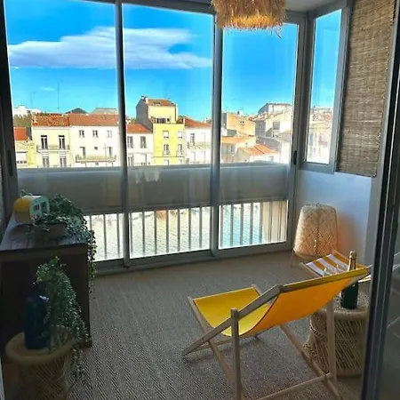 Apartamento En Couleurs ! T2 / Vue Canal / Balneo / Pkg Sète